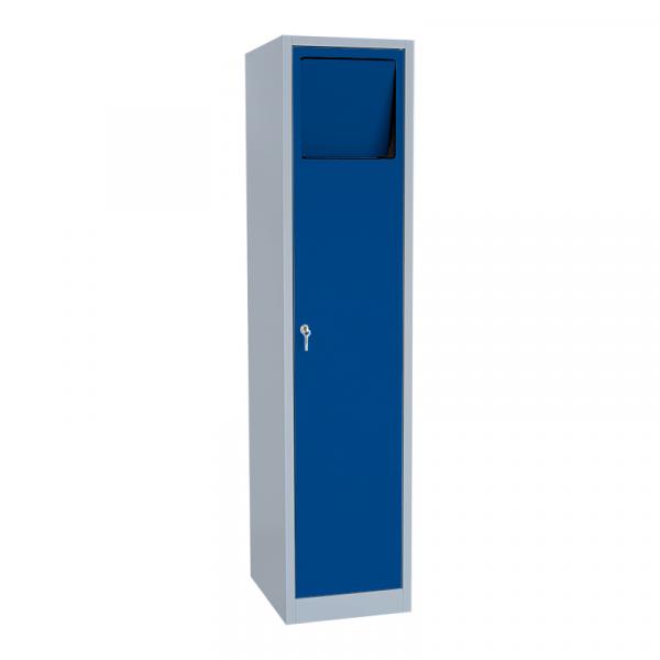 Wäschesammelschrank - 1 Abteil - mit Einwurfklappe - 1800x600x500 mm (HxBxT)