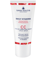Sans Soucis Daily Vitamins Granatapfel CC Cream für Haut die zu Rötungen neigt LSF 20