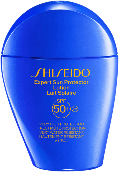 Shiseido Sonnenschutz Blue Expert Sun Protector Lotion SPF50+