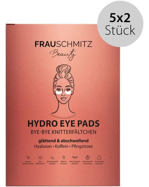 FrauSchmitz Beauty Masken Hydro Eye Pads BYE-BYE Knitterfältchen