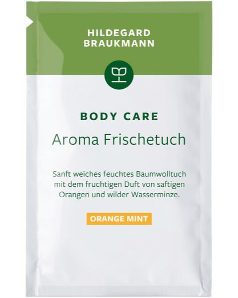 Hildegard Braukmann Body Care Aroma Frischetücher Orange Mint