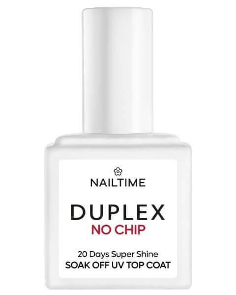 Nailtime DUPLEX Base &amp; Top Coats DUPLEX NO CHIP SOAK OFF UV TOP COAT