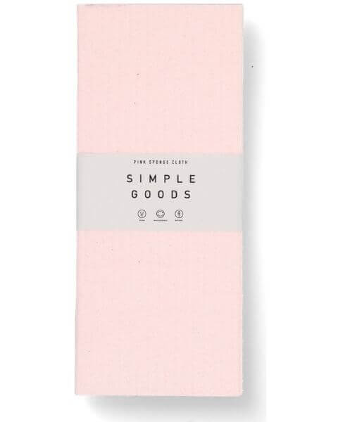 Simple Goods Haushaltsreiniger Sponge Cloth Pink