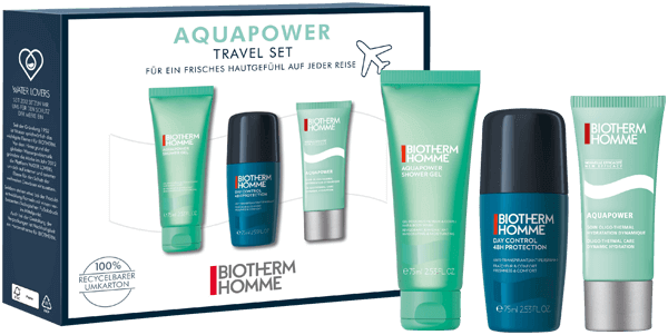 Biotherm Homme Aquapower Travel Set