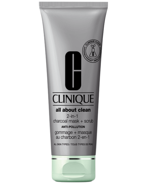 Clinique Masken All About Clean Charcoal Mask + Scrub Anti Pollution