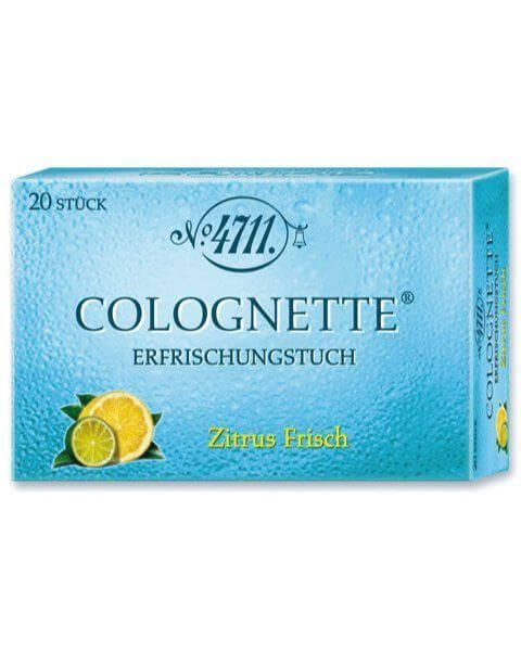 4711 Echt Kölnisch Wasser Colognette Erfrischungstücher Citrus