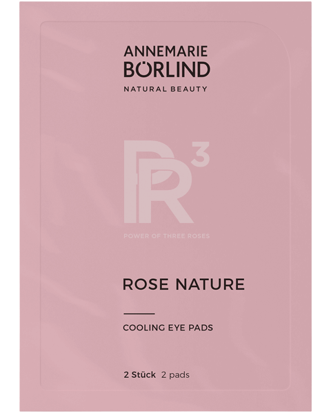 ANNEMARIE BÖRLIND AUGEN- UND LIPPENPFLEGE Rose Nature Kühlende Augenpads