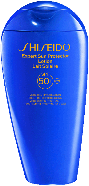 Shiseido Sonnenschutz Blue Expert Sun Protector Lotion SPF50+