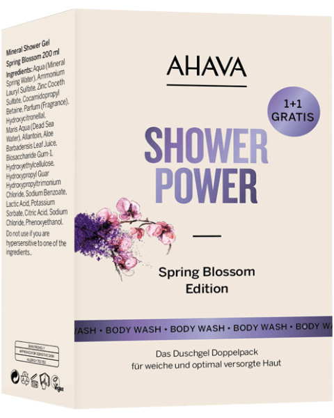 Ahava Deadsea Water Mineral Shower Gel Duo Kit