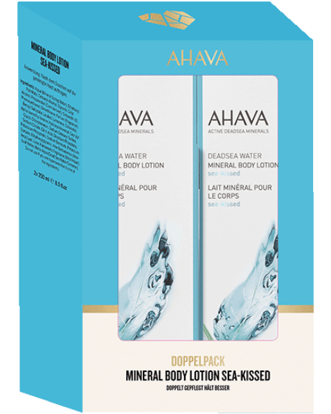 Ahava Deadsea Water Duo = 2 x Mineral Body Lotion Sea-Kissed 250 ml