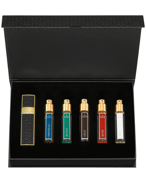 Gisada Luxury Collection Travel Set Black
