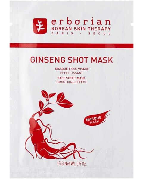 Weißer Ginseng Ginseng Shot Mask