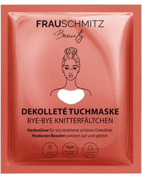 FrauSchmitz Beauty Masken Dekolleté Tuchmaske BYE-BYE Knitterfältchen