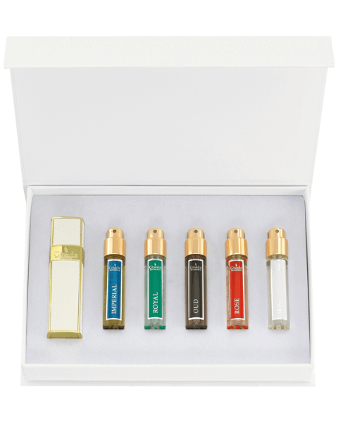 Gisada Luxury Collection Travel Set White