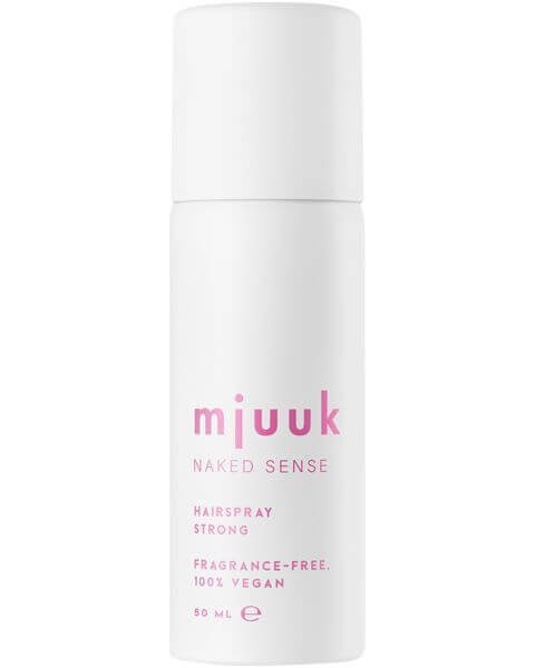 Mjuuk Parfümfrei Naked Sense Hairspray Strong