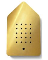 Zwitscherbox Bewegungsmelder Birdybox Golden Brass