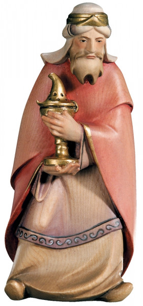 Krippenfigur Leonardo Kollektion Heilige Drei Könige Melchior Holzfigur Holzstatue Statue Ahornholz