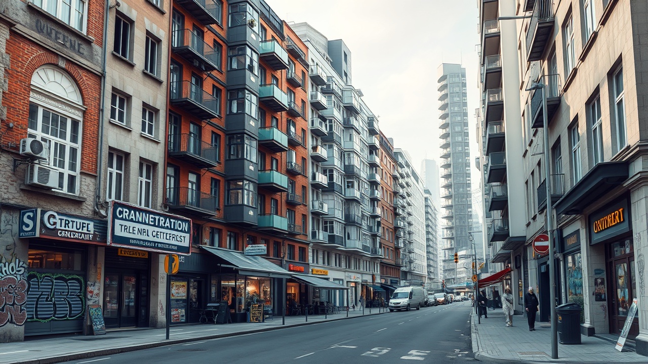 Darstellung Gentrifizierung Berlin-Neukölln