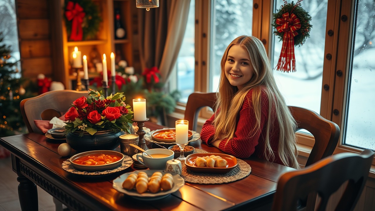 Olga feiert Weihnachten in der Ukraine