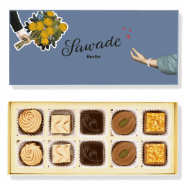 Classic Chocolate Box Nougat »Love«