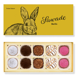 Classic Chocolate Box Truffles »Happy Easter«