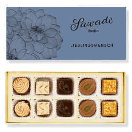 Classic Chocolate Box Nougat »Lieblingsmensch«